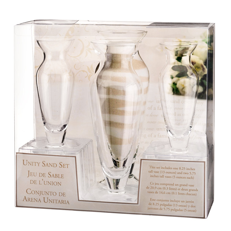 Lillian Rose Glass Unity Candles And Sand Wayfair Canada